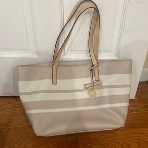 Kate Spade Cream Large Tote